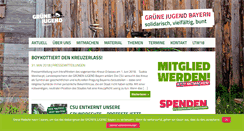 Desktop Screenshot of gj-bayern.de